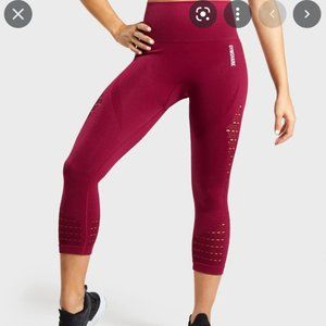 NWT Gymshark Seamless Energy Crop Leggings